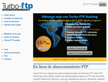 Tablet Screenshot of es.turbo-ftp.com